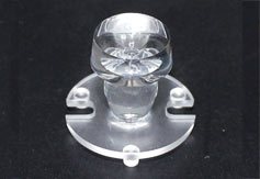 廠家直銷(xiāo)led透鏡，蠟燭燈透鏡，XJ-草帽蠟燭燈（光面）